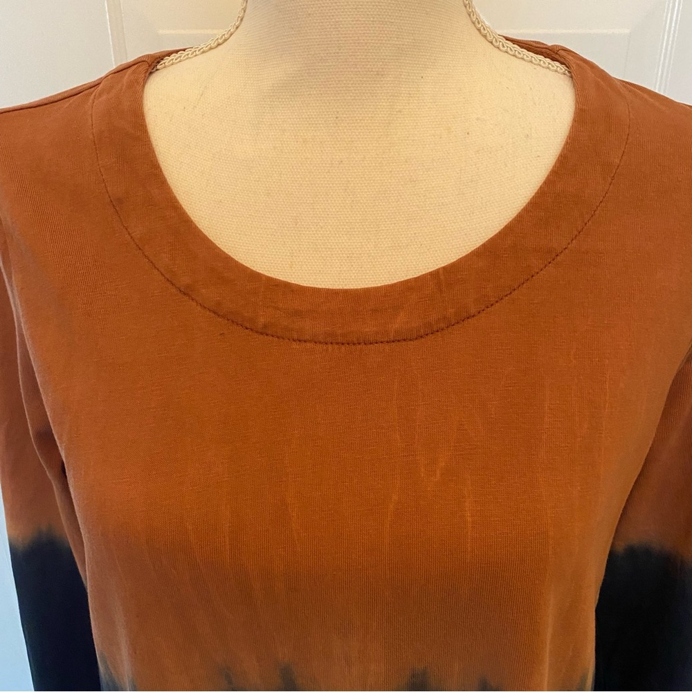 J. Jill Pure Jill Ombr Sunset A Line Dress. View 3